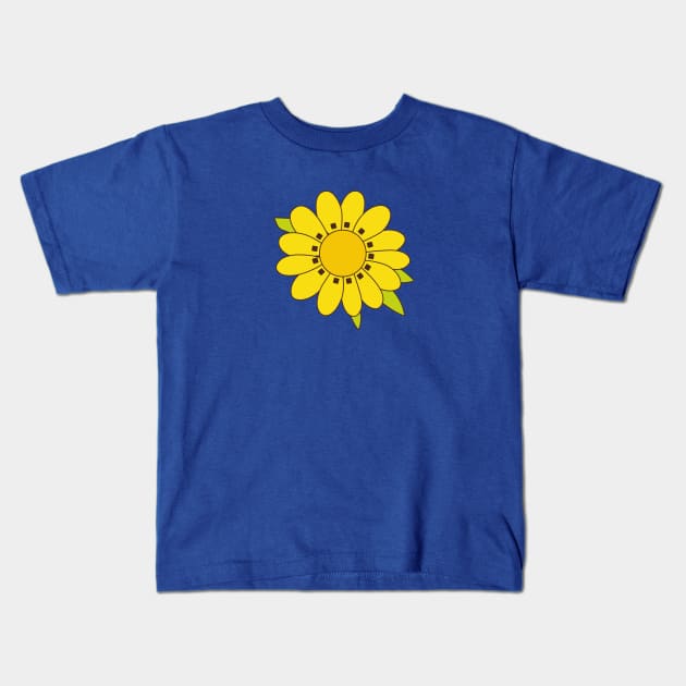 Gazania Kids T-Shirt by lents